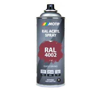 Sprayfrg RAL 4002 Red Violet 400 ml | Snabbtorkande akryllack fr bde inom- och utomhusbruk. 