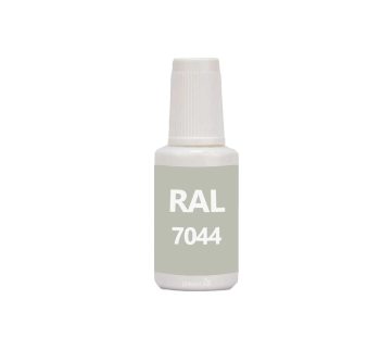 RAL 7044 Silk Grey. Vattenbaserad bttringsfrg i penselflaska 20 ml