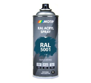 RAL 5001 Green Blue | Snabbtorkande akryllack p sprayburk 400 ml. Fr bde inom- och utomhusbruk.