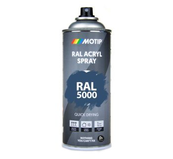 RAL 5000 Violet Blue | Snabbtorkande sprayfrg fr bde inom- och utomhusbruk