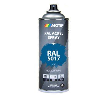RAL 5017 Traffic Blue Snabbtorkande sprayfrg fr inom- och utomhusbruk