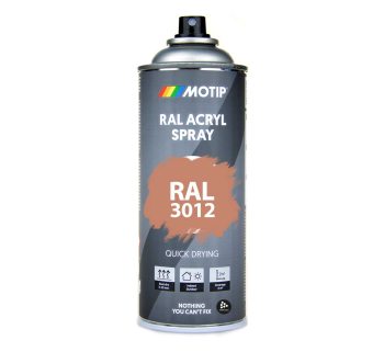 RAL 3012 Beige Red | hllbar akryllack i ralkulr. 400 ml