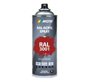 RAL 3001 Signal Red. Sprayfrg i RAL-kulr 400 ml