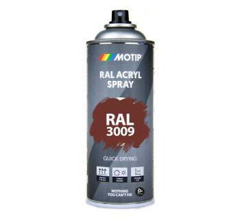 RAL 3009 Oxide Red | Sprayfrg i RAL-kulr 400 ml fr inom och utomhusbruk