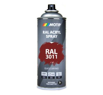 RAL 3011 Brown Red | Sprayfrg i RAL-kulrer fr bde inom- och utomhusbruk 400 ml