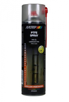 PTFE Spray PTFE olja i sprayburk, smrjer mekaniska delar av plast och metall