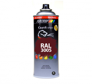 RAL 3005 Wine Red Sprayfrg i ral-kulr 400 ml