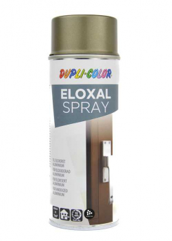 Eloxal Sprayfrg Brons, efterliknar ett eloxerat ytskikt