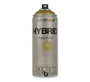 Hybridfrg i sprayburk Guld, fr inom- och utomhusbruk