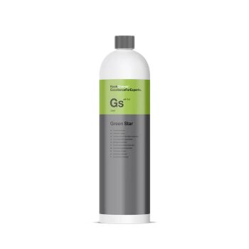 Koch-Chemie GS Green Star. Fosfat- och lsningsmedelsfritt, alkaliskt rengringsmedel fr fordon, verkstad, industri och mycket mer. 100% biologiskt nedbrytbart. 1 liter