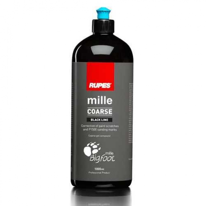 Polermedel Rupes Mille Coarse Blackline 1 liter i gruppen Fordonsvrd / Polering / Polermedel hos Spraycan Sweden AB (BGCOARSEBL)