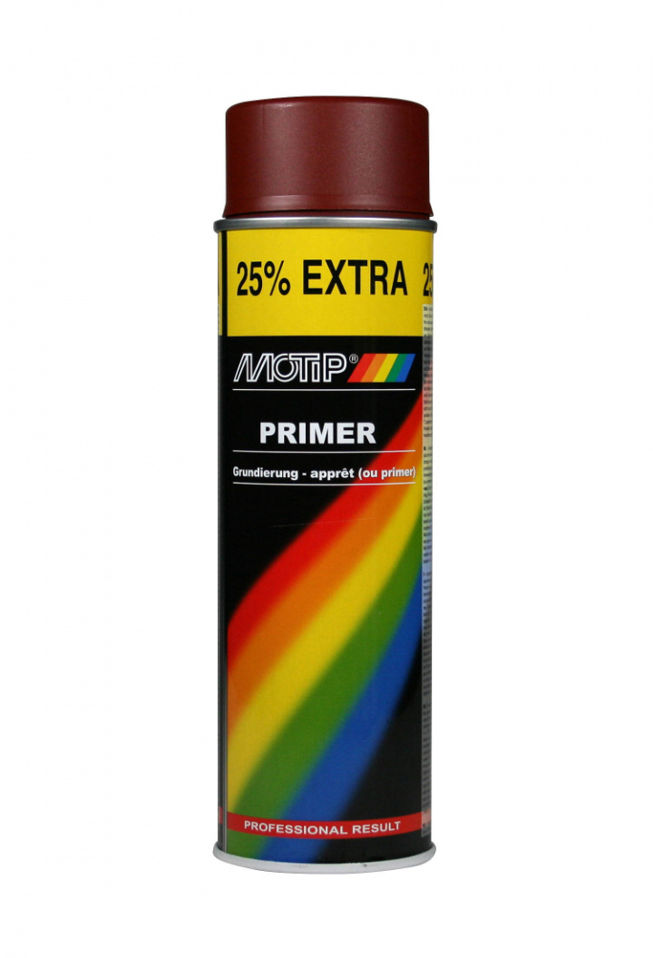 Primer Rd 500 ml i gruppen Spray / Grundfrg / Grundfrg 1-komponent / Universalprimer hos Spraycan Sweden AB (04055)