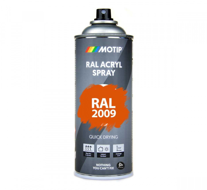 Sprayfrg i RAL 2009, Traffic Orange 400 ml