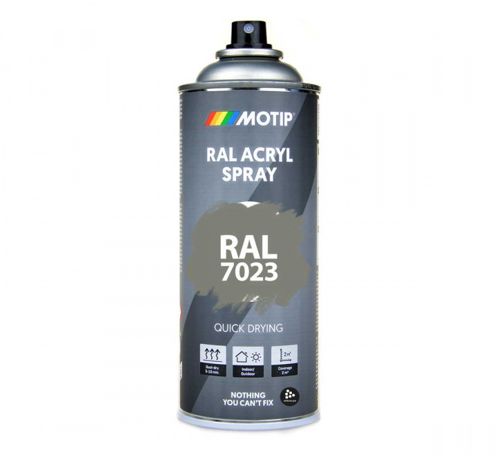 RAL 7023 Concrete Grey i sprayburk 400 ml