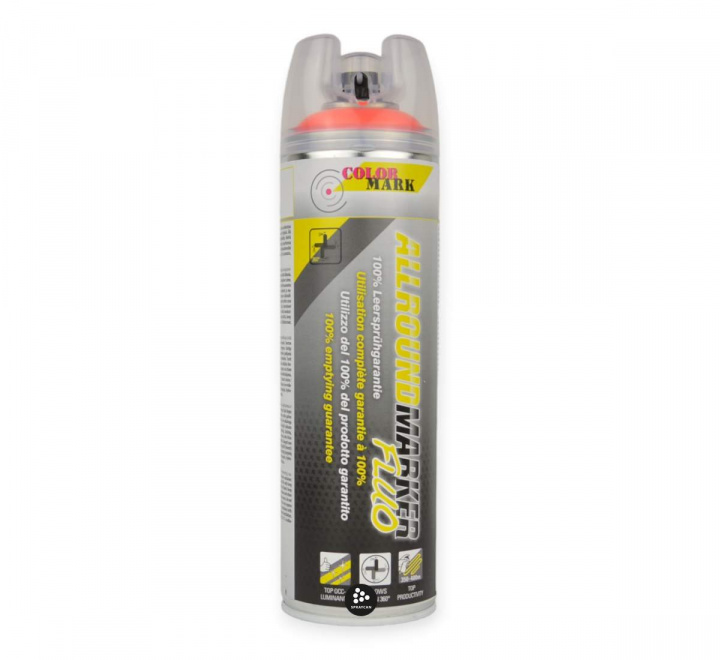 Colormark Allroundmarker Fluo Rd 500 ml i gruppen Spray / Markeringsfrg / Markeringsfrg hos Spraycan Sweden AB (201592)