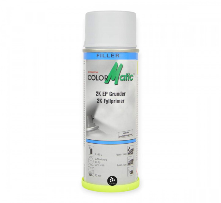 2K Epoxy Primer filler 200 ml i gruppen Spray / Grundfrg / Aluminiumgrund hos Spraycan Sweden AB (231667BQ)