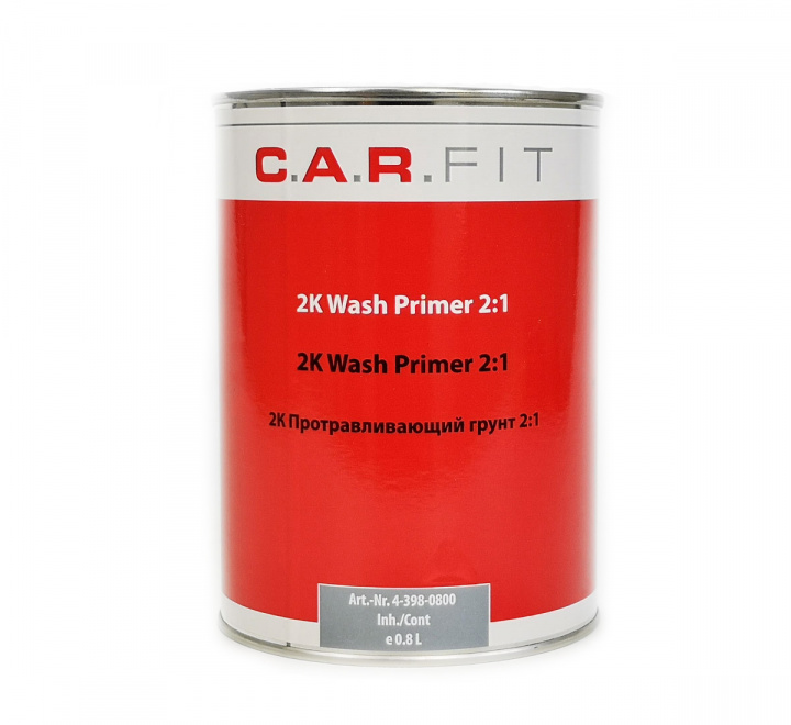 2K Wash Primer 2:1 0.8L i gruppen Bttringsfrg till bil / Billackering / Grundfrg / Wash Primer hos Spraycan Sweden AB (4-398-0800)