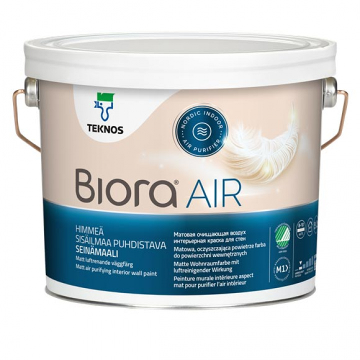 Biora Air Vggfrg Luftrenande i gruppen Mlarfrg / Inomhus / Vgg & Tak hos Spraycan Sweden AB (BIORAAIR)